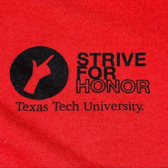 Texas Tech University Transition & Engagement Red, White and Black Graphic Tee - Picture 5 of 9